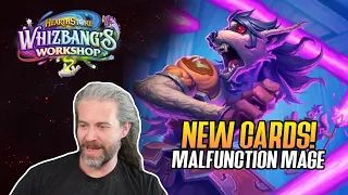 (Hearthstone) NEW CARDS! Malfunction Spell Mage