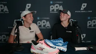 Women's Doubles Semi Finalists Jorja & Vivienne Interview