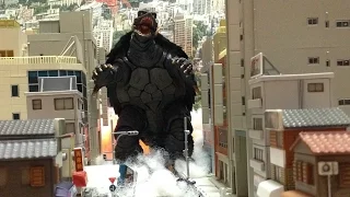 Gamera vs Shin Godzilla! ゴジラ対ガメラ！S.H.MonsterArtsガメラ1996 レビュー◆モンスターアーツ シンゴジラ シン・ゴジラ フィギュア 哥斯拉 vs 加美拉