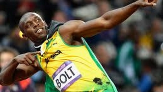 5 Fastest 100m Usain Bolt, Justin Gatlin, Asafa Powell, Tyson Gay, Yohan Blake