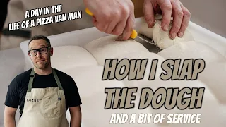How I slap the dough and bake a pizza