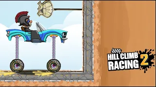 😱70KM WITH SPORTS CAR WORLD RECORD 🤩😵Hill Climb Racing 2