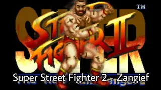 Super Street Fighter 2 SNES (Zangief)