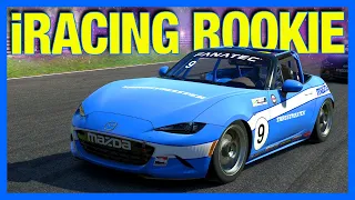 I Bought The HARDEST Sim Racing Game... (iRacing Rookies)