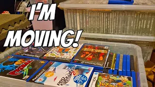 I'm Moving House! Packing Up The Game Room =(
