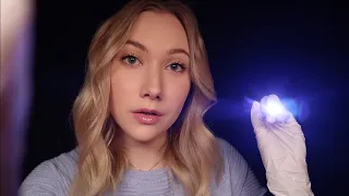 ASMR Fast Paced Eye Exam | Optic Cranial Nerve Exam