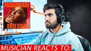 Musician Reacts To: Obsessed by Addison Rae