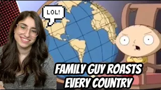 Family Guy Roasts Every Country | Family Guy REACTION