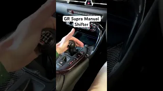 2023 Toyota Supra Manual Shifter 👀