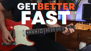 To Get BETTER Fast On GUITAR You Have To Make This As Part Of Your Practice Routine - Rhythm Workout