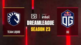 Dota2 - Team Liquid vs OG - Game 1 - DreamLeague Season 23 - CQ - WEU