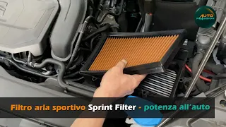 Filtro aria sportivo Sprint Filter e il motore respira bene! - video del 5/2021