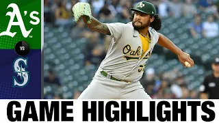 A's vs. Mariners Game Highlights (7/22/21) | MLB Highlights