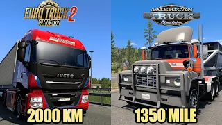 2 Epic Truck Journeys in American Truck Simulator & Euro Truck Simulator 2