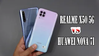 Realme X50 5G vs Huawei nova 7i | SpeedTest and Camera comparison