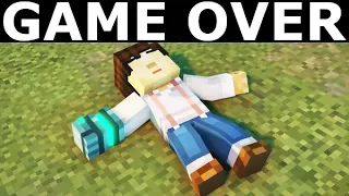 All Game Over Scenes - Minecraft: Story Mode Season 2 Episode 1: Hero In Residence