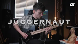 Bare Knuckle Pickups Juggernaut Demonstration by Connor Kaminski.