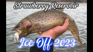 Strawberry Reservoir Ice Off 2023