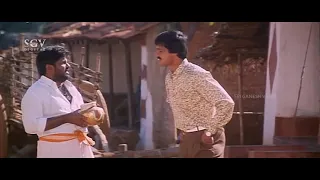 S Narayan Fooling Around Village People Comedy | Jaggesh | Bevu Bella Kannada Movie Comedy Scene