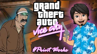 GTA: Vice City (Прохождение с русской озвучкой) СПИДРАН Типографии.