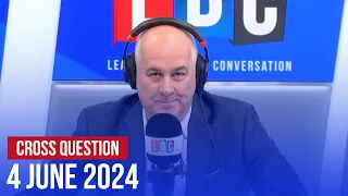 Cross Question with Iain Dale 4/06 | Watch Live