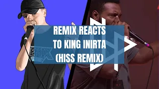 Remix Reacts To King Inertia - Reckless (Hiss Remix)
