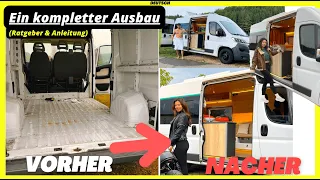 Der Camper-Van Ausbau | Ein Transporter wird zum Wohnmobil / (Kompletter Umbau // Vanlife Ducato)