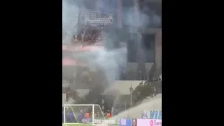 😱🔥Incendie entre supporters OM vs GALATASARAY