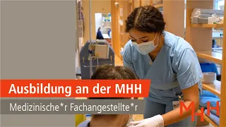 Azubis an der MHH: Die Medizinische Fachangestellte