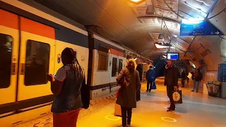 RER E à Magenta - MI2N Eole et Z 50000 (heures creuses)