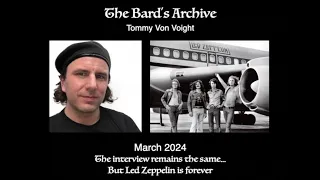 Tommy Von Voight talks Led Zeppelin