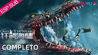 Película SUB español  [Violento Tsunami]¡Un gigante cocodrilo! | AVENTURA / DESASTRE | YOUKU