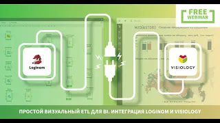 Простой визуальный ETL для BI. Интеграция Loginom и Visiology