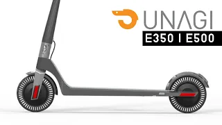 Quick look at the UNAGI Model One, E350 & E500 Electric scooter.