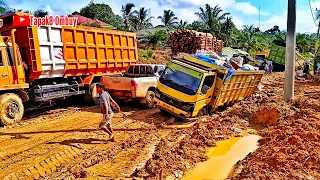 Kondisi Darurat Paling Buruk | Situasi Semakin Memburuk Truck Terpaksa Di Gulingkan