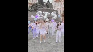 BTS - 'Permission to Dance' Challenge by Monster Crew from Prague 💜 #BTS #PermissiontoDance #Shorts