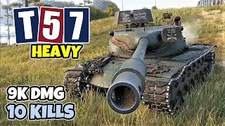 WoT T57 Heavy Tank Gameplay ♦ 10 Frags 9k ♦ Heavy Tank Review