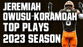 Jeremiah Owusu-Koramoah | Top Plays of the 2023 season