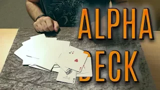 Magic Review #19 - Alpha Deck by Richard Sanders - Blank Deck Project