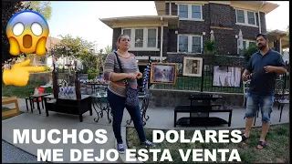 🤑👉 Obtuve muchos Dolares 💵 En esta / VENTA DE GARAGE EN USA / LO QUE TIRAN EN USA LOS MILLONARIOS