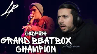 CODFISH | Grand Beatbox Battle Champion 2018 *Reaction* | FIRST TIME HEARING CODFISH!!!