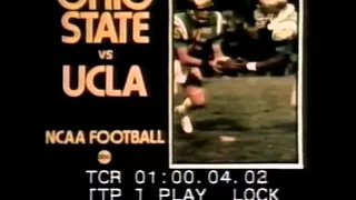 ABC Ohio State v.s. UCLA Slide And Pre Emption Notice 10/4/75