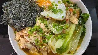 EASY RAMEN RECIPE || KOREAN RAMEN HACK || ASIAN RAMEN || RAMEN NOODLE SOUP || EASY SPICY RAMEN BOWL🍜