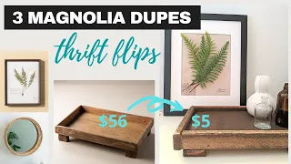 Thrift Flip! DIY Magnolia Home Decor Dupes // The Look for Less