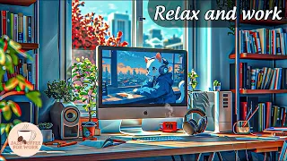 Positive coffee morning cozy jazz music, relaxing spring jazz melody ||☕Work & Study Jazz Music