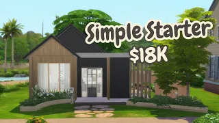 Sims 4 Speed Build // Simple Starter