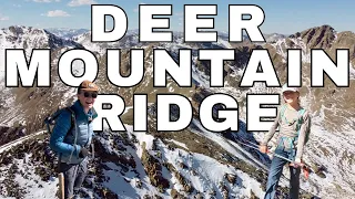 Hiking DEER MOUNTAIN RIDGE in Colorado's Sawatch Mountain Range with kids.