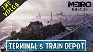 Get Railcar & Tow Passenger Car | The Terminal & Train Depot | The Volga | Metro Exodus