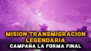 La Forma Final - Primera Misión: Transmigración solo en Legendaria | Destiny 2