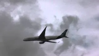 A350 Flyby Paris Air Show PAS 2013 Le Bourget 21.06.2013 [HD]